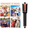 Автоматическая плойка для волос с 4 регулируемыми температурами, быстрый нагрев, портативная дорожная плойка для волос, электрическая плойка для завивки волос, женские инструменты для укладки волос