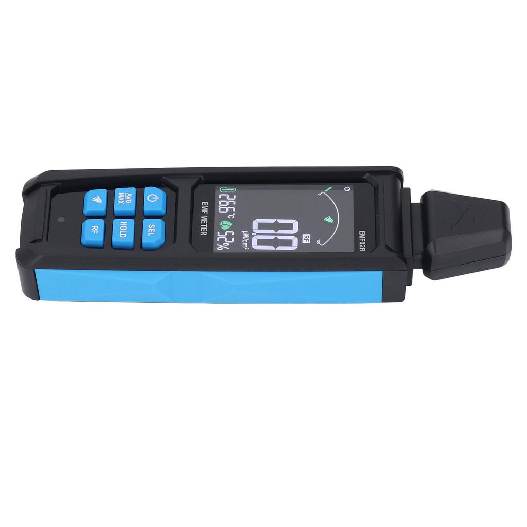 Детектор ЭМП XYZ оси 30 МГц до 8 ГГц Высокочувствительный цветной дисплей Перезаряжаемый электромагнитный