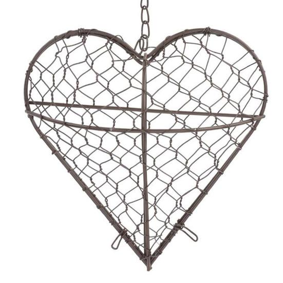 Домик для гнездования птиц Держатель материала для птичьих гнезд Звезда Колибри Гнездовье Металлическое гнездо в форме сердца с крючком для диких птиц Двор Снаружи