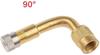 [2pack] Moped 90° L-Type Air Valve for Motorcycles, Suitable for Small Wheel Vehicles, Car Air Pump