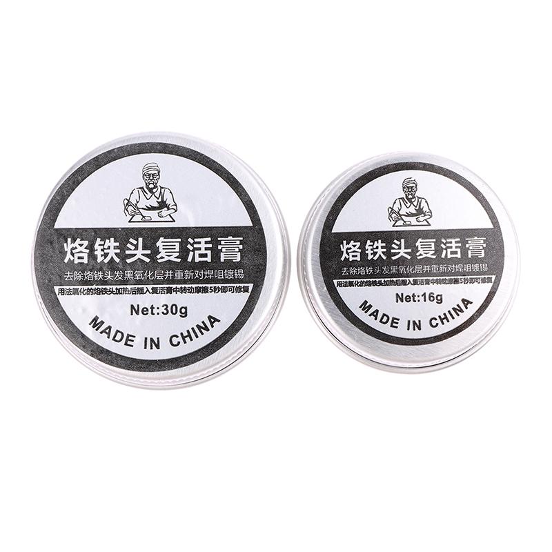 1 Pcs Soldering Iron Tip Refresher Non-Stick Tin Solder Cream Clean Paste Oxide Solder Iron Tip Refresh Tip Tinner Activator