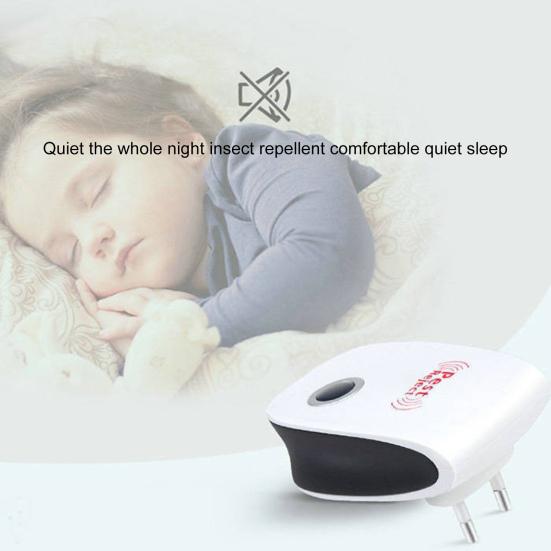 6шт стабильный ультразвуковой отпугиватель крыс надежный эффективный пластиковый отпугиватель комаров для дома