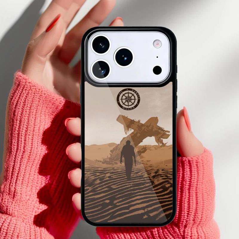 Sic Parvis Magna Uncharted Чехол для телефона для iPhone 17 Air 16e 15 14 13 Pro Max Задняя крышка для 12 11 Pro Coque