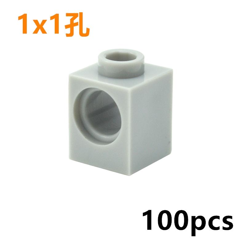 Технические строительные блоки с отверстием, объемные толстые кирпичи, комбинация с шипами, длинная балка, L-образные игрушки, высокотехнологичные детали 87087 3701 3703