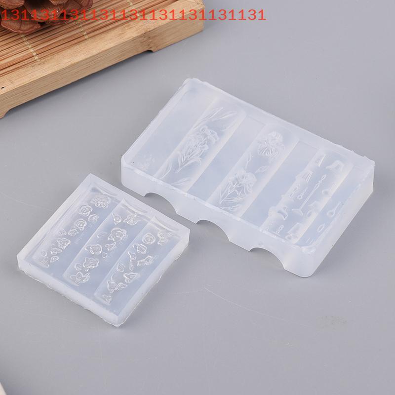 Инструмент для маникюра с 3D-стереоскопическим дизайном для салонного и домашнего использования. Силиконовая форма для ногтей в форме цветка для DIY-стемпинга и украшения нейл-арта