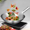 Fypo нержавеющая сталь Wok 1.8 мм толщиной высококачественный китайский ручной работы Wok традиционный антипригарный ржавеющий газовый Wok плита сковорода