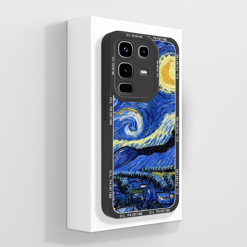 Чехол для телефона infinix Note 50 Pro Plus 50X 50S Стильный Ударопрочный Funda Для infinix Note50 Pro+ Мягкая Задняя Крышка из Жидкого Силикона