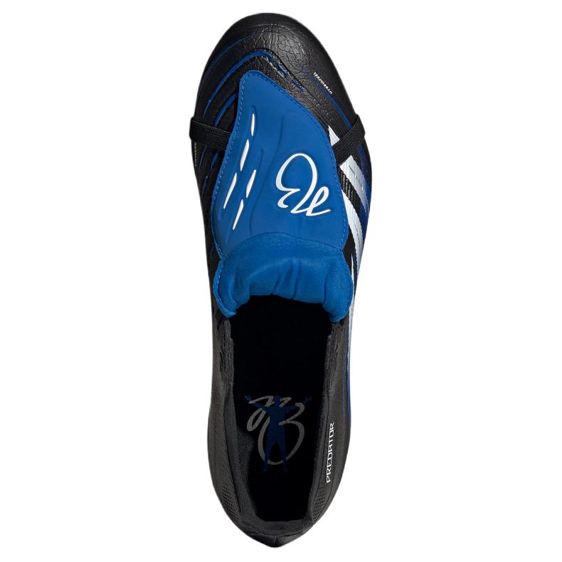 Jude Bellingham X Adidas Predator Core Black/Cloud White/Glow Blue Unisex Cleats JS4270