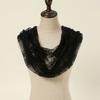 Elegant Lace Veil Black White Head Covering Vintage Bride Mantilla  for Women