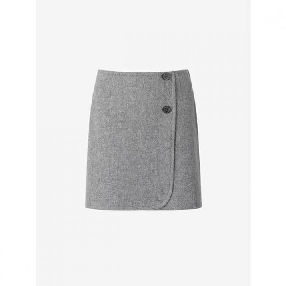 Cc Collect. Alpaca Blend Mini Skirt C254msd002