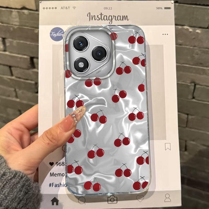 Розовый Чехол для телефона с бантом для девочек и женщин для Honor 400 Pro X9c Magic7 Magic6 200 Lite Smart X9a X8a X8b X8c X7c X8 Fundas Cover