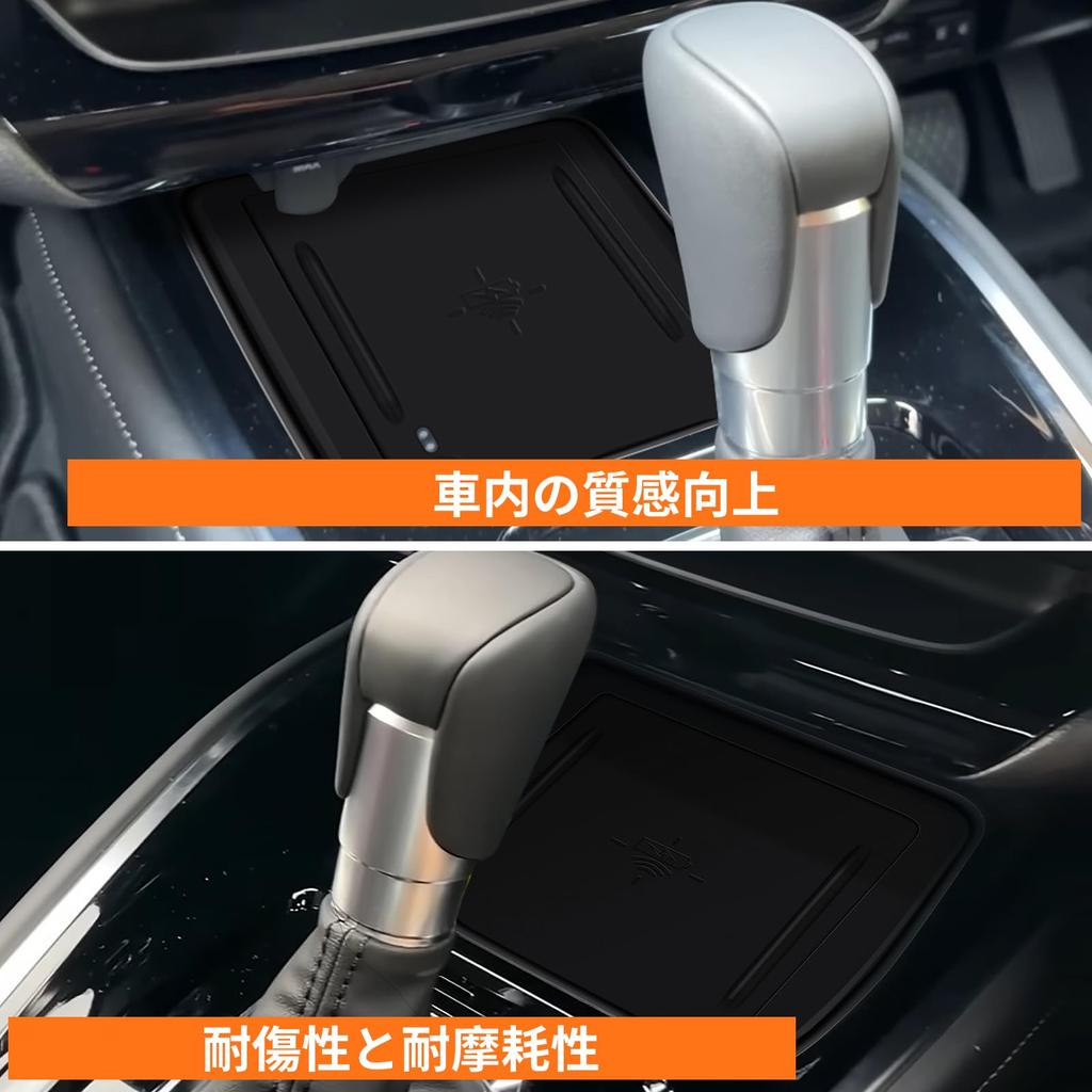 FDAIUN Консоль центральной панели автомобиля, Беспроводная зарядка, Силиконовая накладка, Новая модель, Совместима с Honda