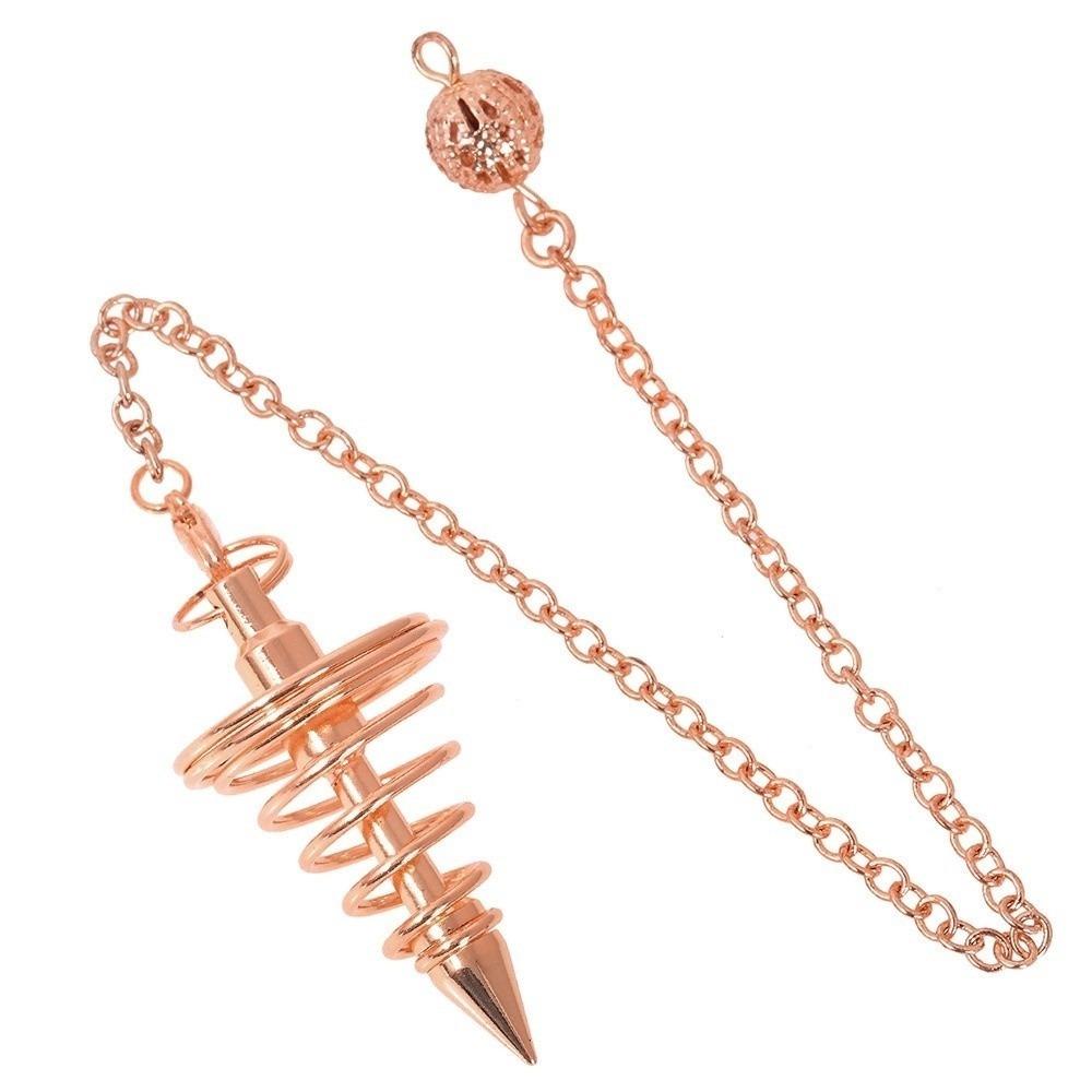 Energy Witch Spiritual Pendulos Pointed Meditation Cone Metal Pendulum Isis Pendulum Women
