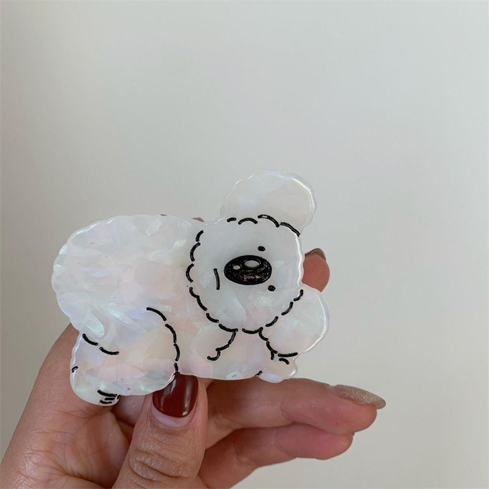 Acid Catoon Shark Clip Hair Accessories Women Hair Clips Korean Style Crab Clips Koala Hair Claw
