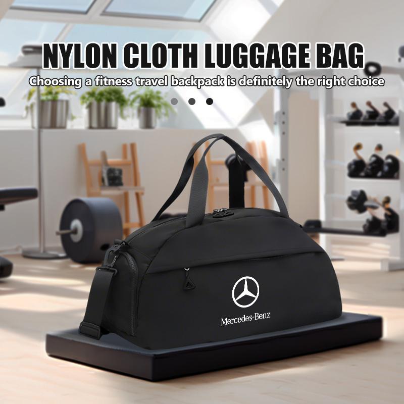 WLX4 For Mercedes Benz Large Capacity Sport Bag Storage Bags Handheld Diagonal Cross Bag Pouches CLK GLC W212 C200 C300 W203 W204