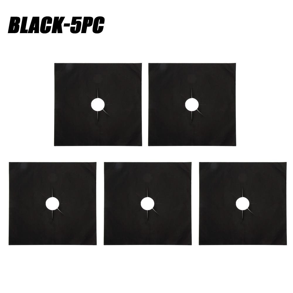 5/15 шт. Грязеотталкивающие Термостойкие Антипригарные Защитные Накладки для Газовой Плиты Антипригарные Многоразовые Защитные Накладки от Царапин