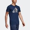 Adidas Performance Short Sleeve T-Shirt Men Tops Blue CV4508