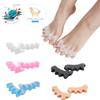 1 Pair Silicone Toe Protectors Finger Toe Separators Orthotics Foot Extenders Straightener Protectors Foot Care