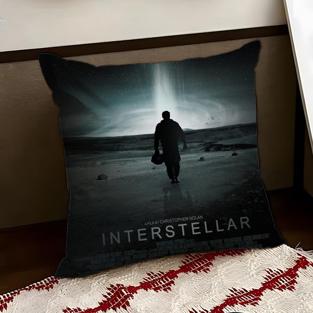 Movie IInterstellarS Cushion Cover Reversible Soft Durable Pillow Cover Home Car MultiScene Use for Daily Comfort