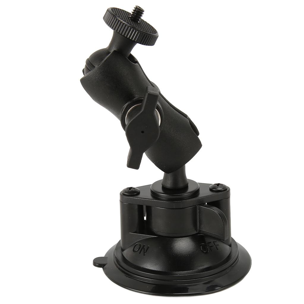 Держатель для камеры на присоске Резьба 1/4 дюйма Вращение на 360 градусов Крепление для камеры на присоске для лобового стекла автомобиля для Insta360