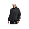Nike Reversible Casual Swoosh Cotton Jacket Men Outerwear Black DO2889-010
