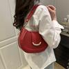 Fashion Niche Underarm Bag New Simple Hand Bag Shoulder Bag Buckle Temperament Messenger Bag