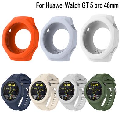 Силиконовый защитный чехол для Huawei Watch GT 5 pro 46 мм, чехол-накладка для смарт-часов, сменный ударопрочный прозрачный чехол GT5 pro 46 мм