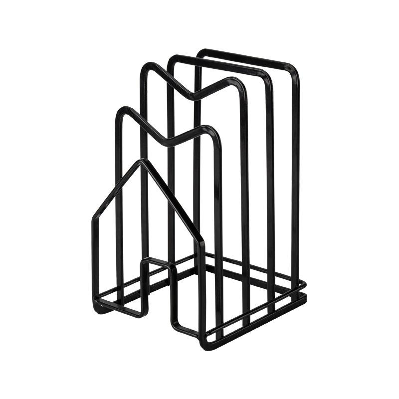 Rack Shelf Stand Multi Layer Space Saving Rustproof Cutting Board Practical Kitchen Organizer Pot Lid Holder Iron Art Home Rack