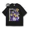 Justin Jefferson shirt, retro Vikings graphic tee, Minnesota football fan top