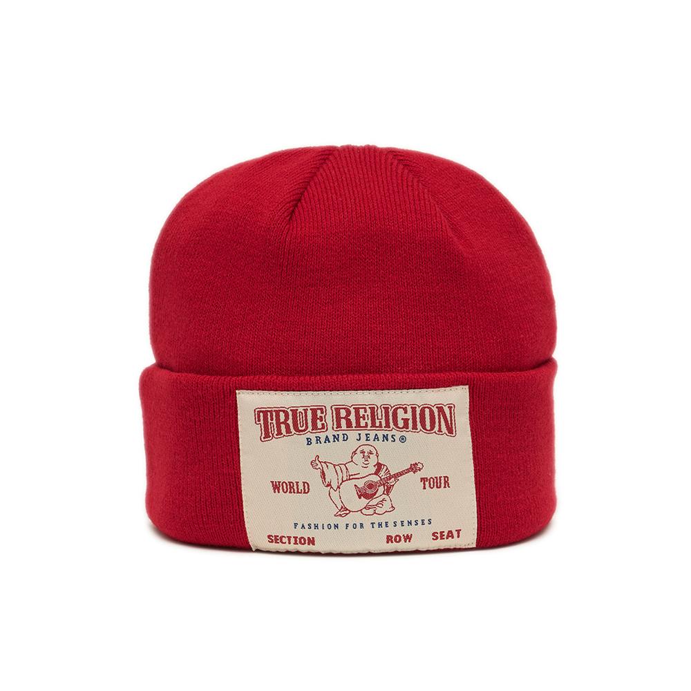 TRUERELIGION Шапка Go Home Красная