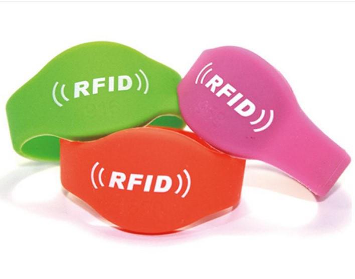 Silicone RFID Sauna & Pool Wristband ID/IC Tag