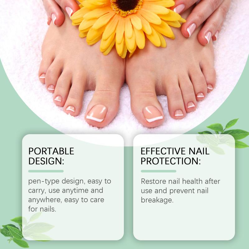 Nourishing Nail Oil Pen Moisturizing Cuticle Repair for Dry Damaged Nails Effective for Fingers and Toes