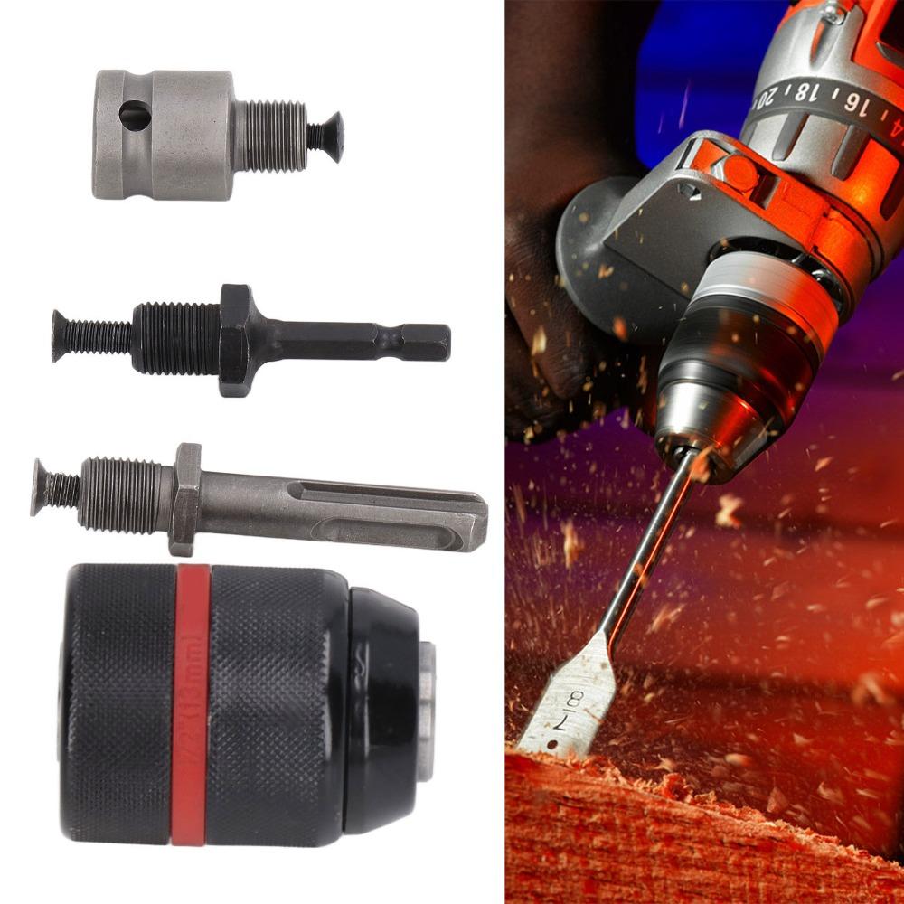 2-13mm Capacity Self-tighten Drill Chuck  For Impact Driver, Electric Drill, Hammer Drill