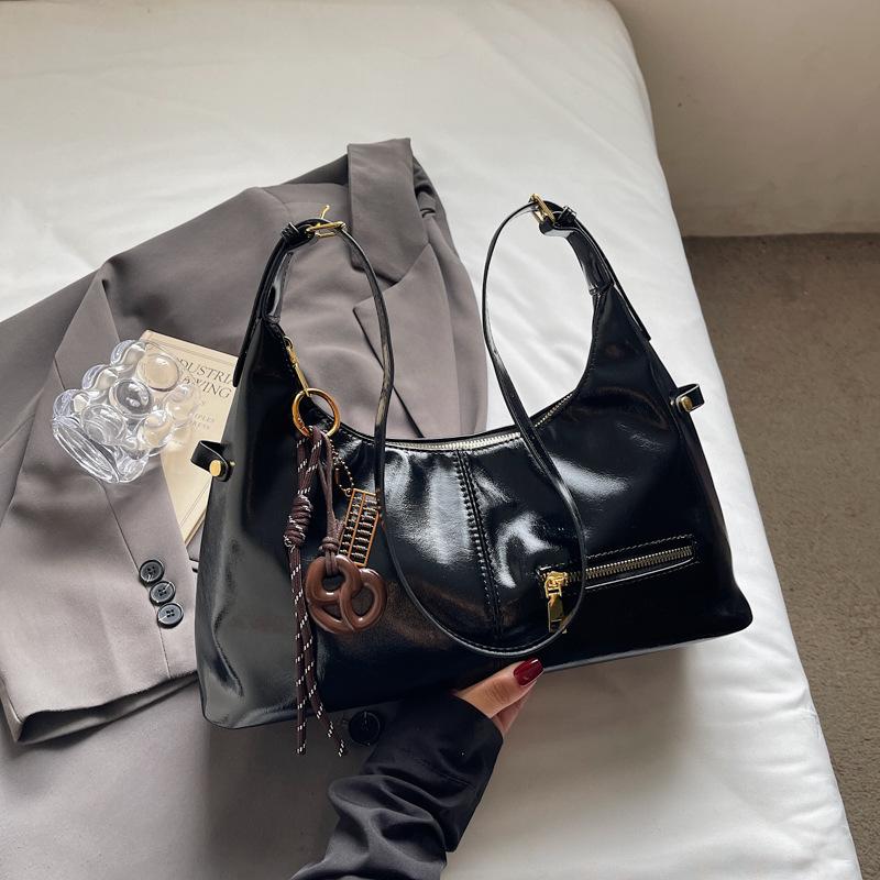 Новая трендовая сумка модная женская нишевая повседневная универсальная сумка-мессенджер в стиле ретро, сумка-тоут, сумка под мышкой