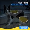 Летняя охлаждающая одежда для собак с карманом для ледяного пакета, светоотражающая, дышащая, для снятия жары, жилет для собак среднего и крупного размера, костюм для питомца