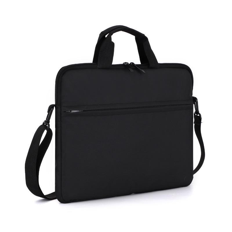 Universal Cross-border Laptop Bag: Oxford Cloth with Velvet Liner, Single Shoulder Handbag, Customizable Logo