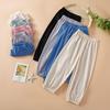 Ice Silk Anti-Mosquito Baby Pants: Lightweight Summer & Spring Cotton for Boys and Girls