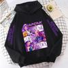 KPop Demon Hunters Hooded Hoodie Fashion Rumi Sweatshirt Pullover Cute Long Sleeve Autumn Boys Girls Cartoon Y2K Sportswear