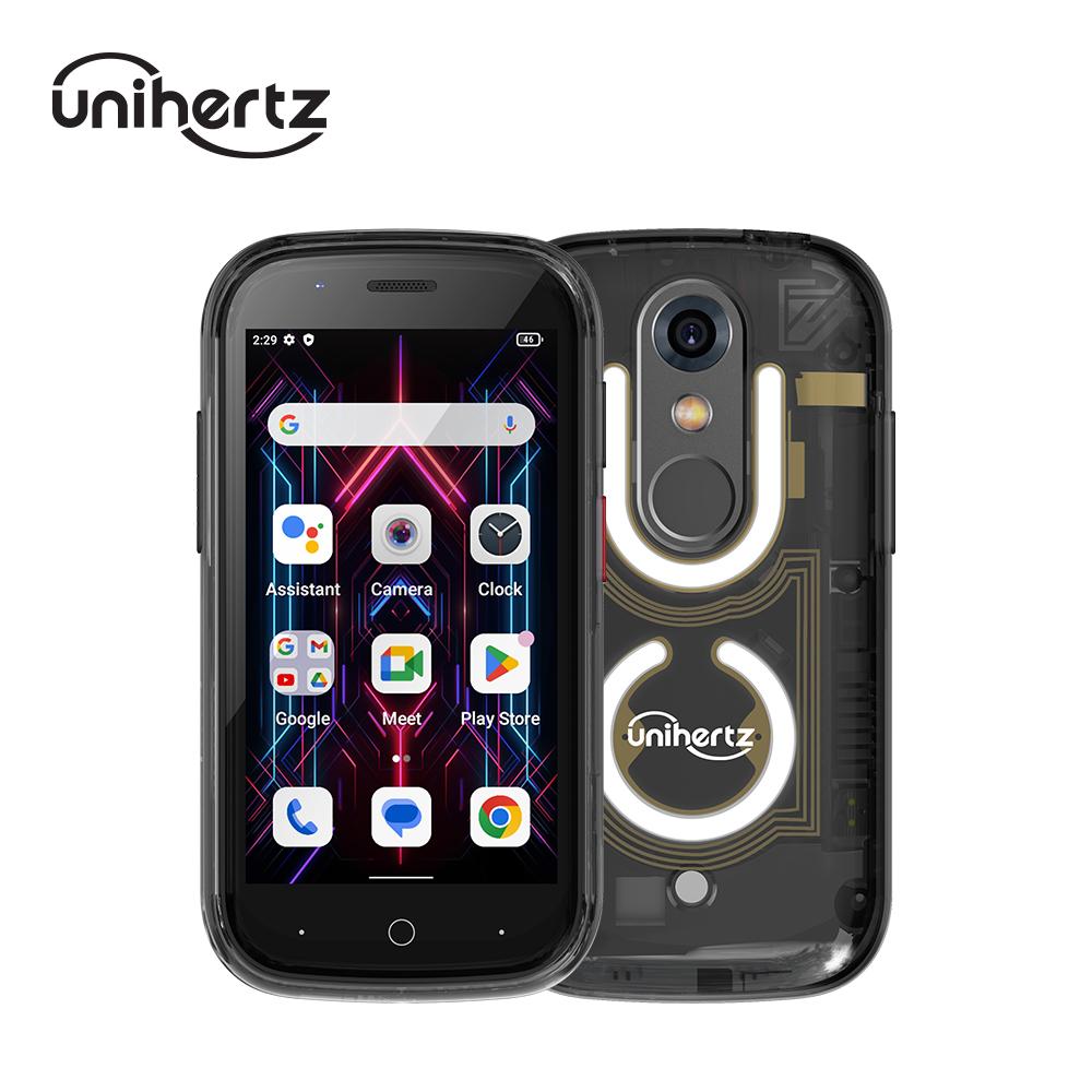 Unihertz Jelly Star Черно-синий Маленький экран 3,0 дюйма Смартфон 4G Android 13 8+256 ГБ