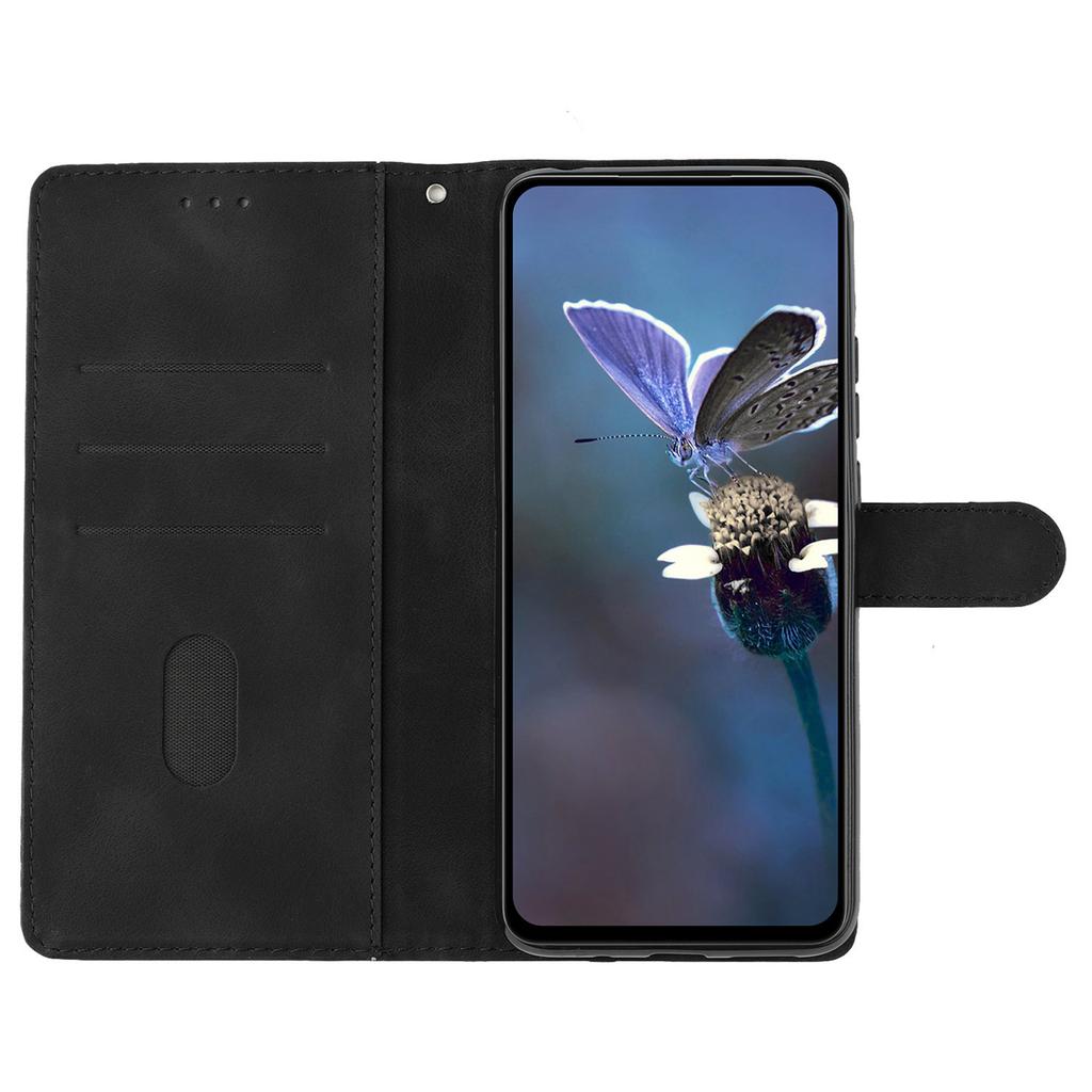 Для Google Pixel 9a чехол бабочка цветок узор кожаный чехол для телефона Skin-Touch