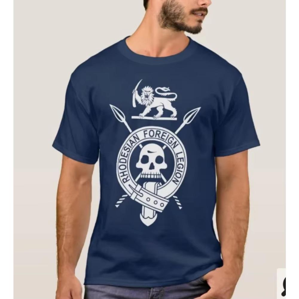 Rhodesian Foreign Legion Light Infantry RLI Veteran T-Shirt New 100% Cotton O-Neck Short Sleeve Casual Mens T-shirt Size S-3XL