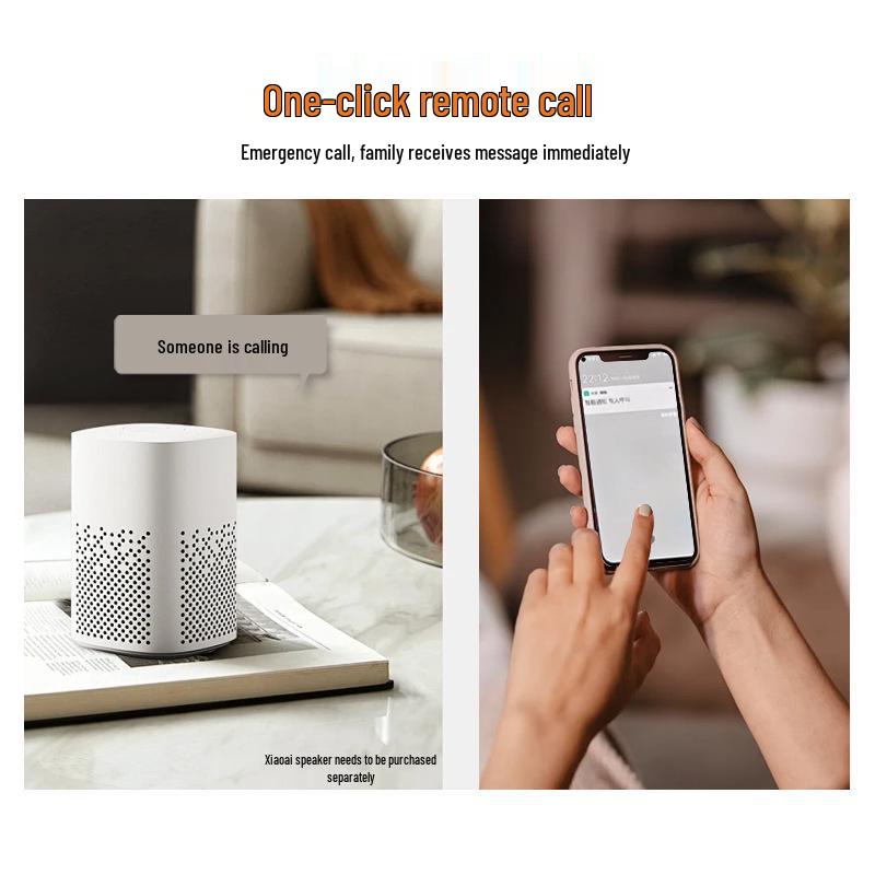 Wireless Multi-Functional Smart Scene Panel Switch with Mijia APP Bluetooth BLE Integration, No Wiring Needed for Whole House Connectivity