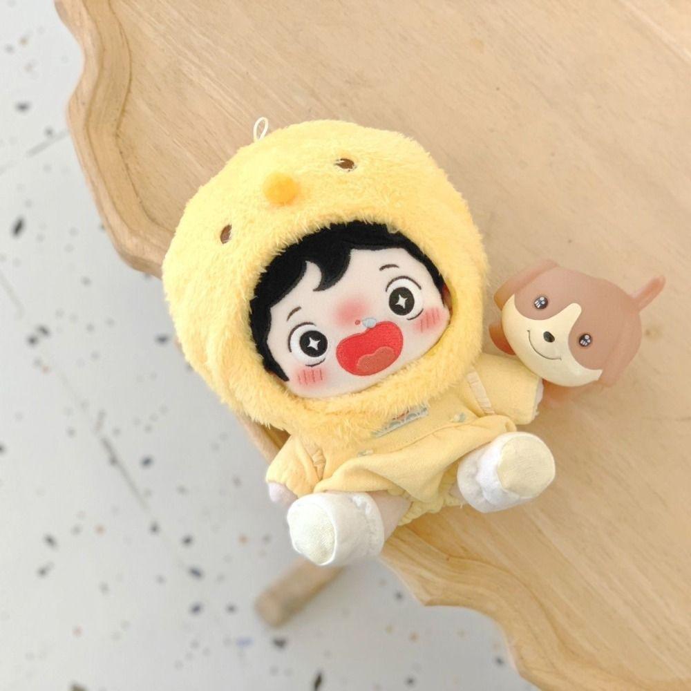 Duck Bear Idol Plush Doll Hat Penguin 10CM Cotton Doll‘s Clothes  Girls