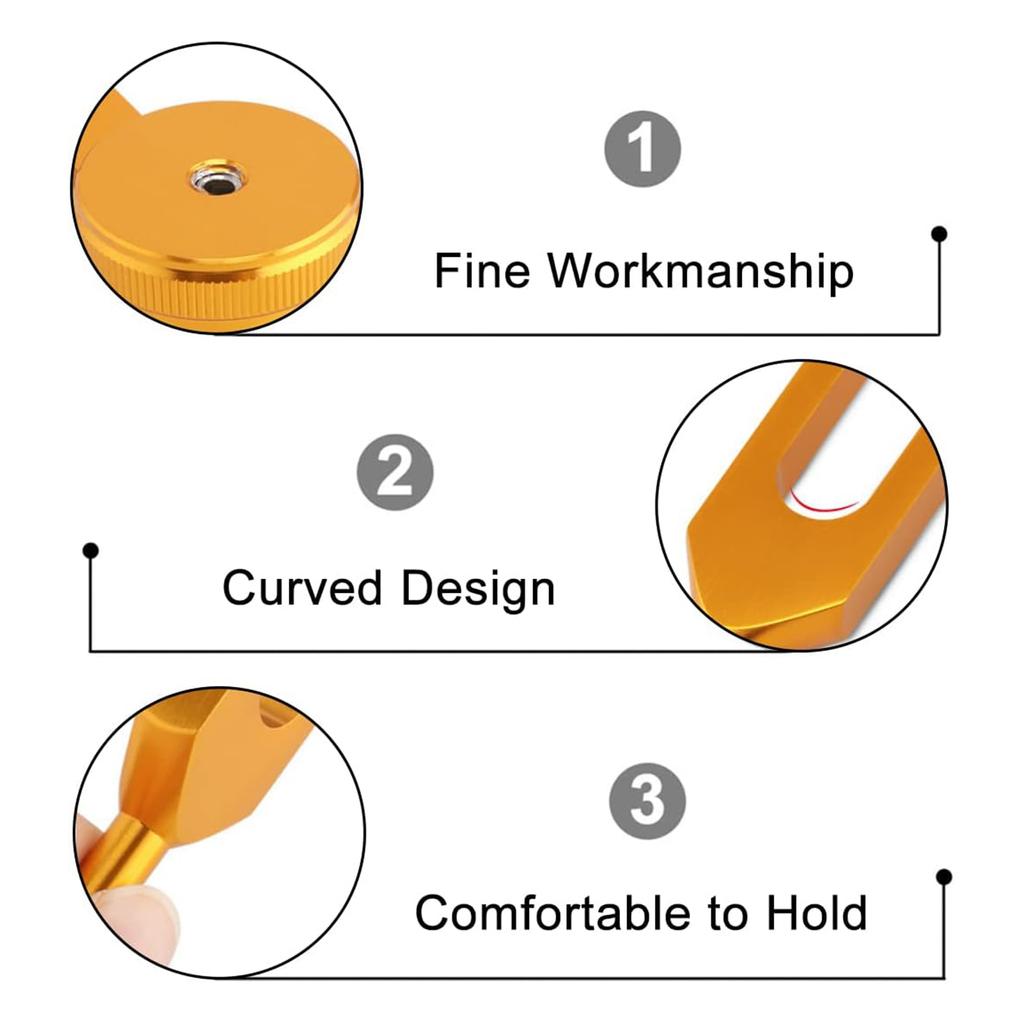 Tuning Fork, 128Hz Tuning Fork Weights Aluminum Alloy Tuning Fork For Sound Healing Sound Vibration Tools