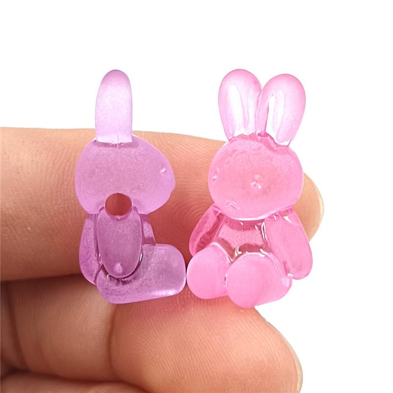 Ожерелье-браслет «сделай сам» для 10 шт. изготовления ювелирных изделий AB свободные бусины оптом кулон бусины «кролик-медведь»