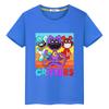 Футболка с принтом Kawaii для мальчиков 10 лет, Smiling Critters, 100% хлопок, аниме, короткие топы, милая футболка, одежда для девочек 2000 года