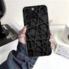 Мягкий чехол для телефона с узором из кованого карбона для IPhone 11 17 Air 16E 16 Pro Max 15 + 14 Plus 13 Mini 12 Apple 7 SE 8 Fundas Coque 11 1