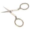 Embroidery Scissors Retro Exquisite Stainless Steel Sewing Scissors with Sheath Chain for