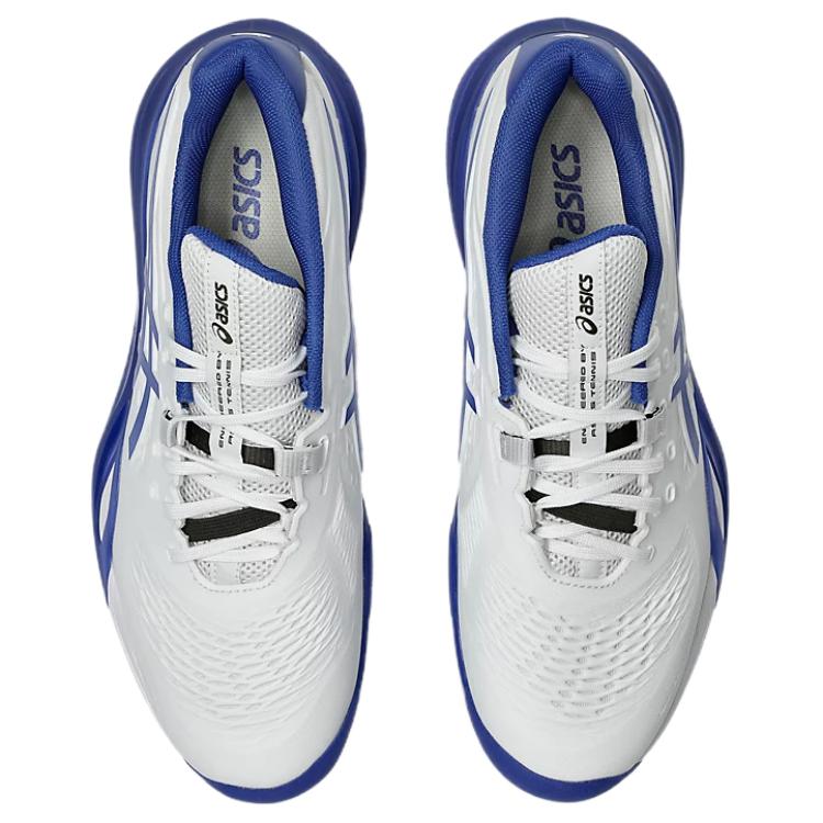 Asics Gel-Resolution X Универсальные Удобные Прочные Поддерживающие Низкие Теннисные Кроссовки Мужские кроссовки Бело-синие 1041A481-101