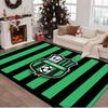 1PC rug Sassuolo Football Crest Design Carpet, Chair Rug,Area Rug for Office Bedroom living rooms bedroom, Doormat decor Christmas fan gifts